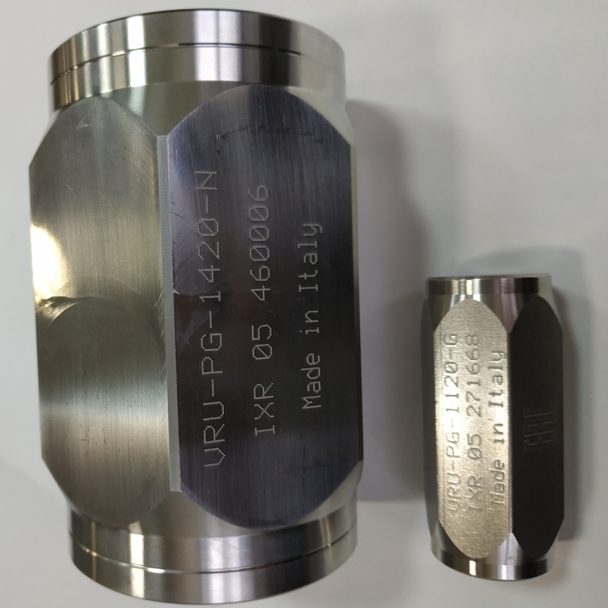Обратный клапан высокого давления INOX RIVA VRU-PG-1540-N  фото 5