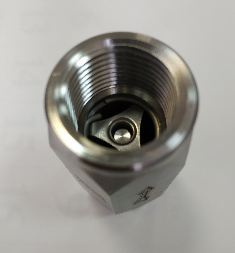 Обратный клапан высокого давления INOX RIVA VRU-PG-1380-G  фото 4